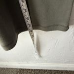 Faded Glory  Dress Vintage 90s Large Green Moss Maxi Short Slv Knit Cottage‎ Photo 7