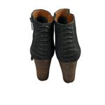 Lucky Brand  LaMija black open toe booties size 8.5 Photo 7