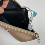 Adrienne Vittadini  Gold Zipper Pouch w/Charger Photo 3
