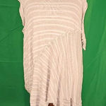 Free People Free‎ People Womens Between The Lines Striped Asymmetrical Tunic Dress Large Photo 0