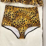 Kortni Jeane swimsuit! Leopard cheetah, jaguar, animal print swimsuit size small Photo 2