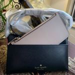 Kate Spade Authentic Saffiano leather top zip Crosby w large card holder Photo 0