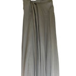 NWT Theia Couture Gold & Gray Silk Formal Strapless Dress Beaded Size 4 $995 Photo 2