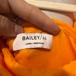 Bailey 44 Orange Dani Off-Shoulder Maxi Gown Dress Large Wedding Guest Formal Photo 3