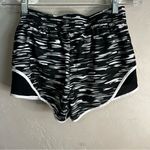 Nike Dri Fit Tempo Black White Camo Running Shorts Photo 6