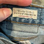 Levi's Levi’s 501 Premium Denim Distressed High Rise Straight Leg Jeans Womens 29 Photo 13