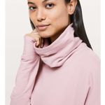 Lululemon Go Forward Pink Funnel Turtle Neck Long Sleeve Sweater Sweatshirt S Photo 1