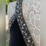 Montorio Knitwear Full Length Beaded Black Evening Formal Gown Dress Elegant M Size undefined Photo 4