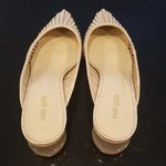 Cult Gaia ππ Alia Mule Sculptural Ball Heel Pointed Toe Natural Raffia EU 39.5 Photo 11