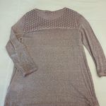 Women's Knit Sweater with Lace Detail Photo 1