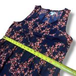 Old Navy Navy Blue Floral Blossom Mini Dress – Large Photo 7