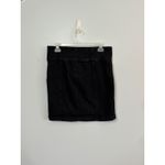 SO Mini Skirt Black Denim Size 13/31W Side Zip Detail Women's Photo 1