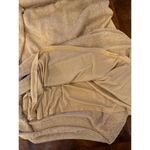 ZARA  Knit Tan Scoop Neck Maxi Slip‎ Lined Tank Dress Size L Photo 9