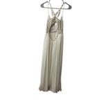 Free People  Sacred Geometry Maxi‎ Dress White Womens Size 6 Boho Photo 2