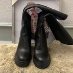 Urban Outfitters  long black boots size 9 Photo 3