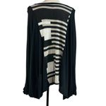 Michael Lauren XS/Small Batwing Sweater Stretch Long Sleeve Scoop Neck Geometric Photo 4