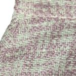 Chantal Gaudreau Pink White Tweed Fringe Hem Pencil Skirt Size 10 Barbiecore Photo 1