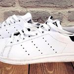 Adidas Stan Smith Original Navy White Leather Sneakers Sz 8.5 Photo 4