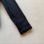 CAbi Flamenco Eyelet Black Cotton Blazer #5293 Photo 8