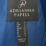 Adrianna Papell NWT Tuxedo High Low Gown Ultra Blue Photo 10