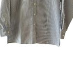 The Quacker Factory Women’s Embroidered Floral Striped Office M #2332 Blue Size M Photo 3