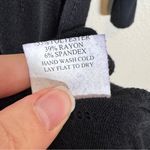 Vintage Ruby Rod Black Knit Cowl Neck Sweater Dress Womens S Mini Fall Casual Photo 4