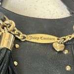 Juicy Couture  Black Genuine Leather Tote Crossbody Photo 2