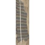 Cato  XL Grey and Blue Sleeveless Fringe Long Vest Photo 5