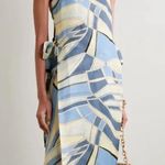 Cult Gaia  Este Tunic Cover Up In Blue Wave Photo 3