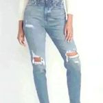 Old Navy  High-Waisted OG Straight Ripped Jeans Size 8 Tall Photo 1