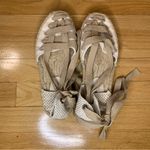 Soludos  Espadrille Lace-up Flats - Size 7 Photo 4