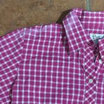 Lilly Pulitzer  Plaid Gingham Button-Up Shirt size 8 Photo 6