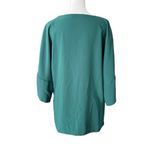 Amanda Uprichard  Finch Top Boat Drop Shoulder Blouse Photo 6
