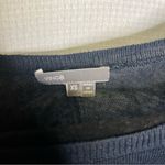 Vince  | Navy Linen Long Sleeve Top XS Shaw‎ Thin Coverup Photo 5