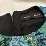 Proenza Schouler $3500  Leather-trimmed bouclé-jacquard dress. Sz 2 Photo 13