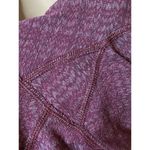 Lululemon Wunder Under Crop Textured Ziggy Wee September Plum Sz 4 Photo 3