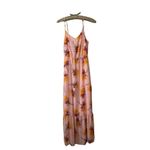 J.Crew  Mercantile Pink Sunburst Tiered Bouquet Floral Maxi Dress Photo 6