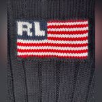 Ralph Lauren Vintage 90s Polo Jean Co  Black American Flag XL Preppy Photo 2