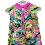 Tommy Bahama Tropical 1/4 Zip UPF Golf Tennis Beach Dress Pockets Size LARGE Photo 3