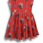 Maison Jules Hibiscus Bloom Combo Pink Sleeveless Floral Fit & Flare Mini Dress Photo 7