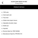 Revolve ✨WORN ONCE✨ Aleah Cami Dress Photo 3