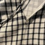 ZARA Trafaluc Dress Womens Sz M Checkered Plaid Embroidered Drop Waist Mini Red Photo 8