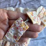 Pink Lily Pink Lilly Dress Long Micro Floral Halter Neck Small Maxi Cottage Core Dainty Photo 3