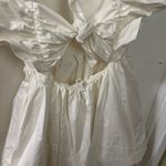 For Love & Lemons Clementine Mini Dress in White Photo 6