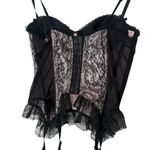 Victoria's Secret Victoria's‎ Secret Black Lace Bustier Corset Top Garter Straps Size 36B NEW Photo 5