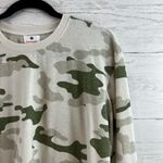 Sundry White Camo Oversized Crew Neck Sweatshirt Size XS Photo 7