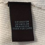 Camille La Vie White Fitted Ribbed Tank Top Rayon Nylon Large Capsule Minimalist Photo 8