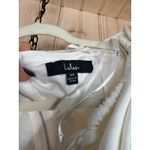 Lulus NWT  Captivating Entrance White Off-the-Shoulder Two-Piece Jumpsuit Sz XS Photo 6