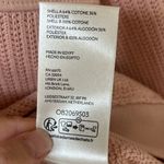 Pilcro Mixed Rib Sweatshirt light pink XL NWOT Photo 9