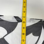 Anthropologie NWT Farm Rio  Long-Sleeve Mock-Neck Mesh Slim Midi Dress XXS Photo 14